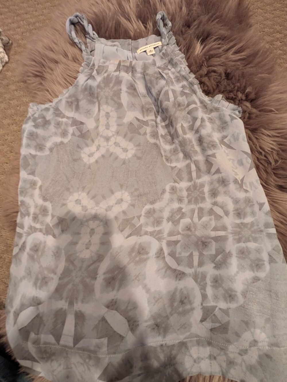CHIFFON HALTER